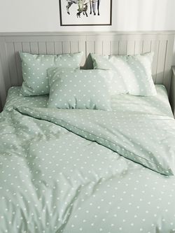 Постельное белье перкаль Сказка "Николь" семейное Наволочка 50x70 см 2 шт Простынь 240x215 см Пододеяльник 145x215 см 2шт