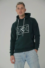 Худи поле зеленое Город Горький мужское