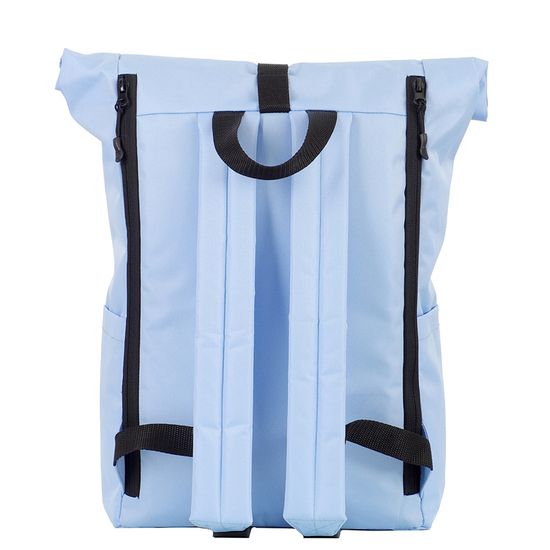 Рюкзак Zain Rolltop 247. Голубой. Розовый