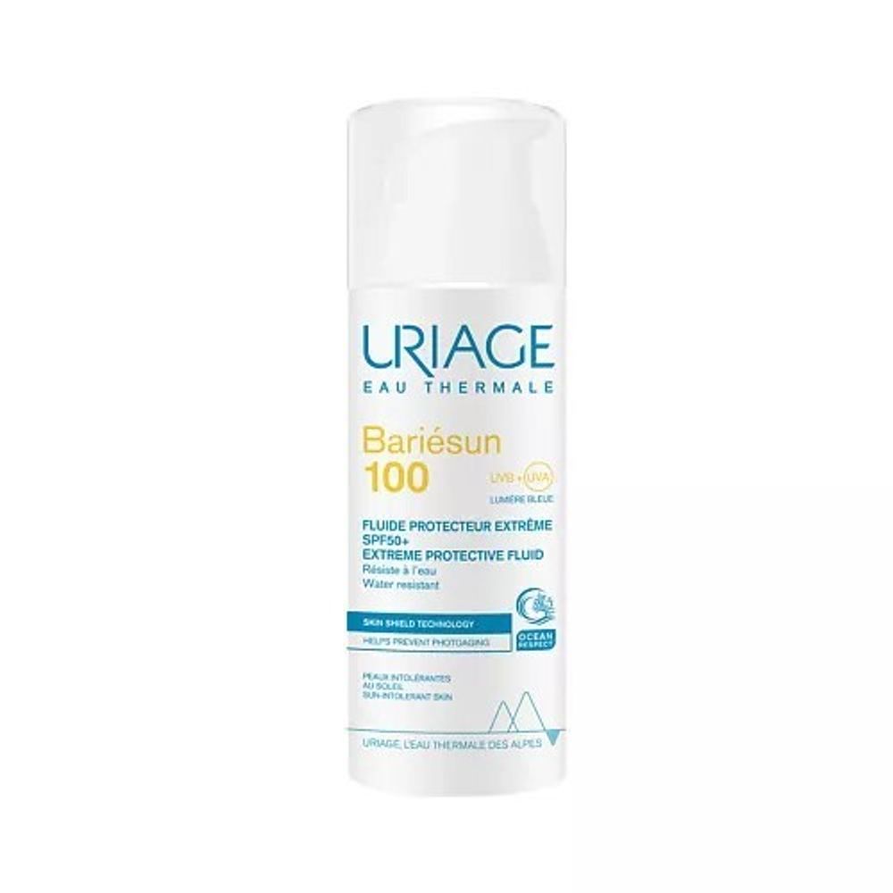 Uriage Bariesun 100 fluide protecteur extreme Эмульсия 100 для экстремальной защиты SPF 50+, 50 мл