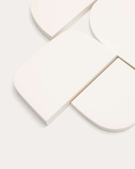 Стеновая панель Danei бело-красная 50x30 см