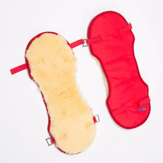 Меховая муфта для рук на коляску Ramili Mite Rosso