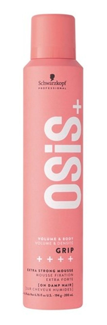 Schwarzkopf OSIS+Grip Extra Strong Mousse - Мусс экстремальной фиксации для объёмных укладок, 200мл
