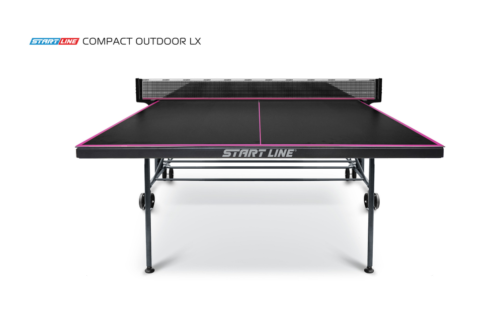 Стол теннисный Compact-2 LX Всепогодный Black