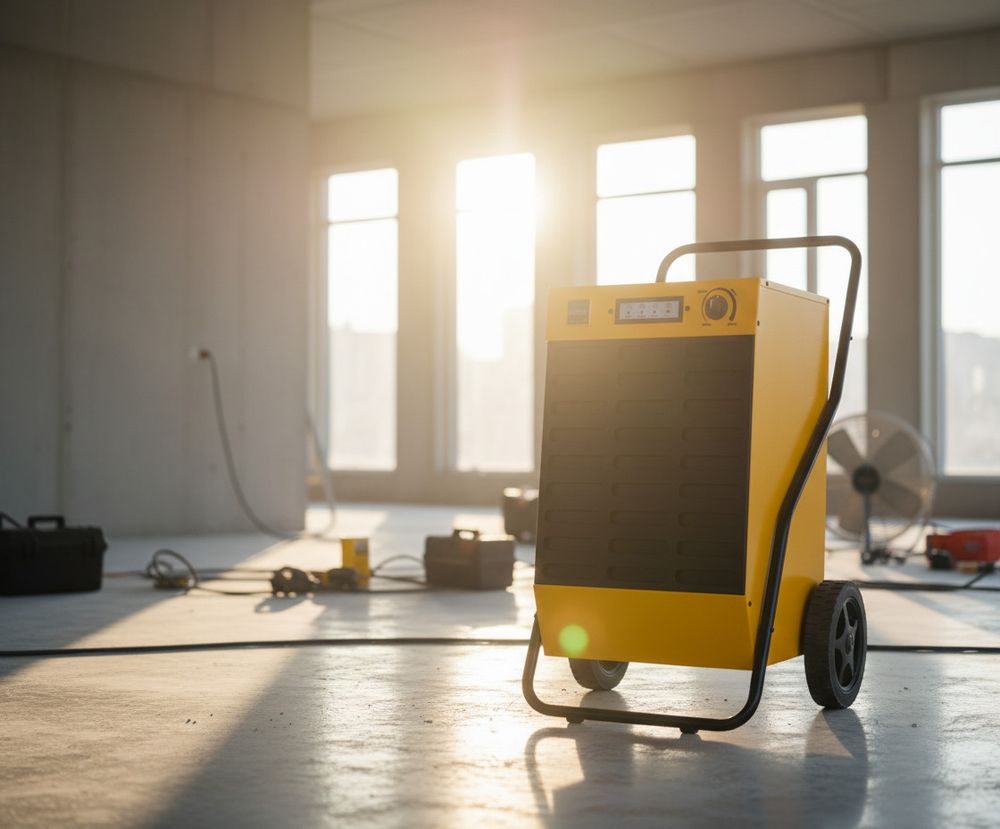 Осушитель воздуха DH 62 OURMASTER профессиональный - [до 62 л. за сутки / для S≈120 м²]