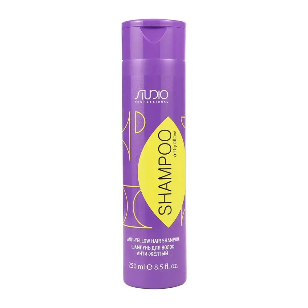 Шампунь для волос Анти-желтый «Antiyellow» Studio Professional, 250 мл
