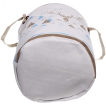 Корзина для хранения круглая Олень 45*35 см