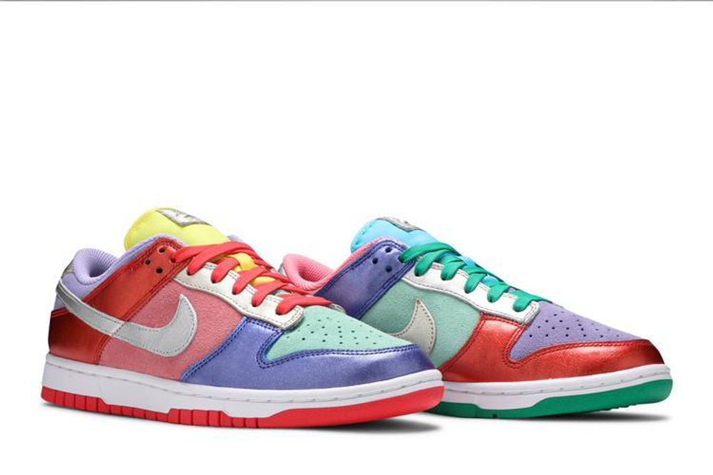 Кроссовки Nike Dunk Low "Sunset Pulse" (Женская размерная сетка)