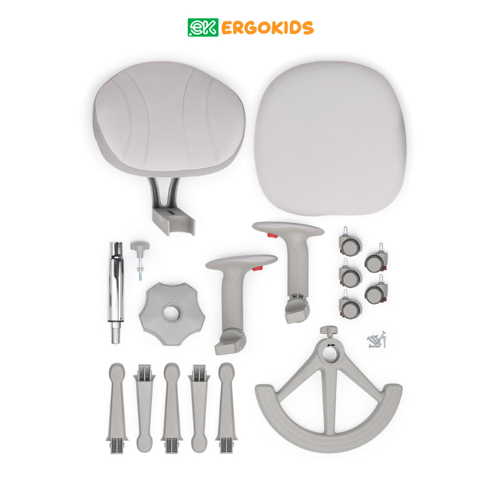 Стул для школьника Ergokids Mio c подлокотниками