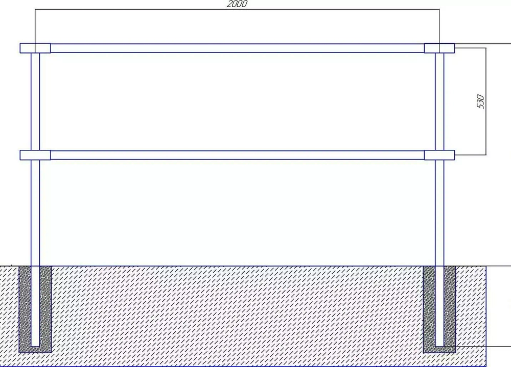 Пешеходное ограждение