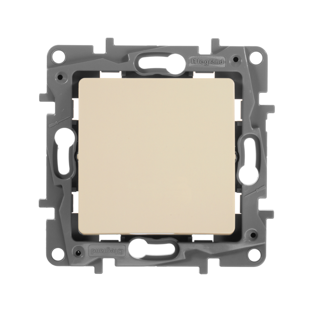 Переключатель 1-клавишный 10А 250В слоновая кость ETIKA Legrand