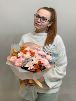 Букет цветов Сладкий абрикос