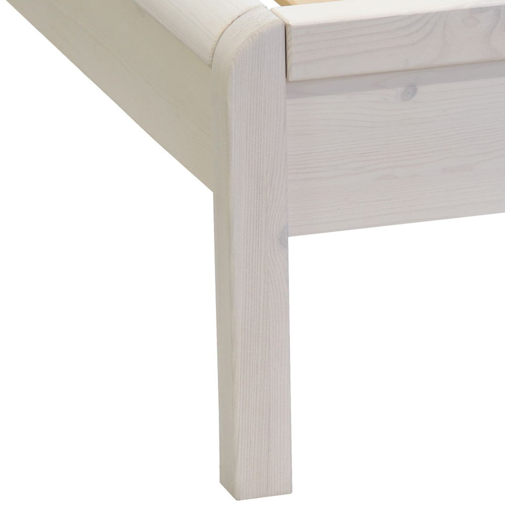 Кровать 90х200 Мадейра из массива сосны с основанием