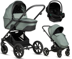 Детская коляска Noordi Aqua V2 3 в 1 с автокреслом Terra Black 1482842 Fern