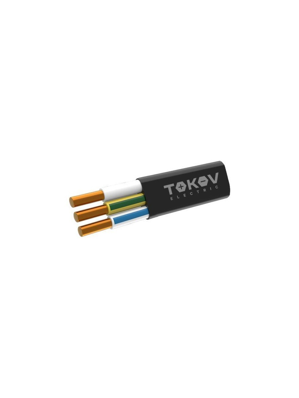 Кабель TOKOV ELECTRIC ППГ-Пнг(А)-HF 3х2.5 ОК (N PE) 0.66кВ (уп.100м) ТХМ00409102