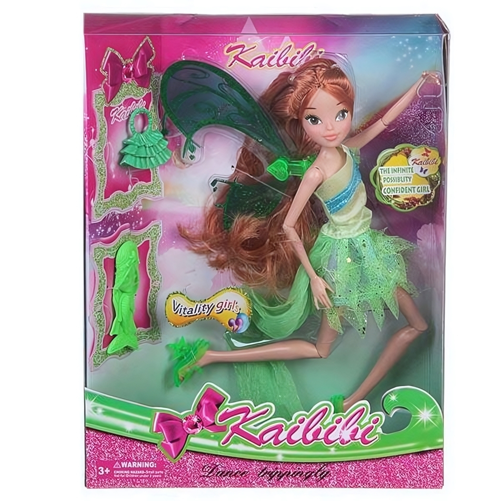 Кукла тип Модница Kaibibi с крыльями, ВОХ, арт.BLD025-3.
