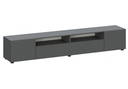 ТВ-тумба Woodville Сибити графит серый