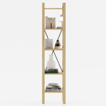 Стеллаж, 48х30х179, Ивари, деревянный, для игрушек и книг, напольный, Dipriz