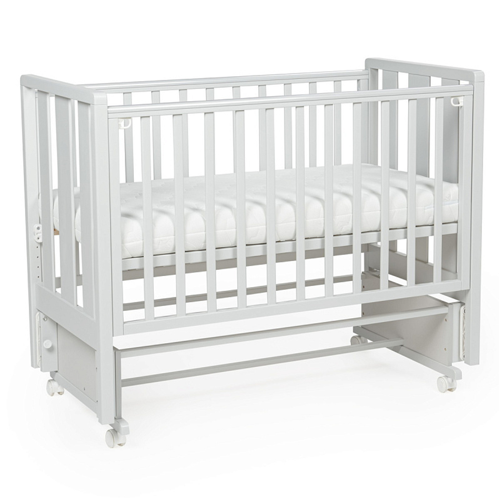 Детская кроватка Bebizaro Heirloom New маятник универсальный без ящика серый