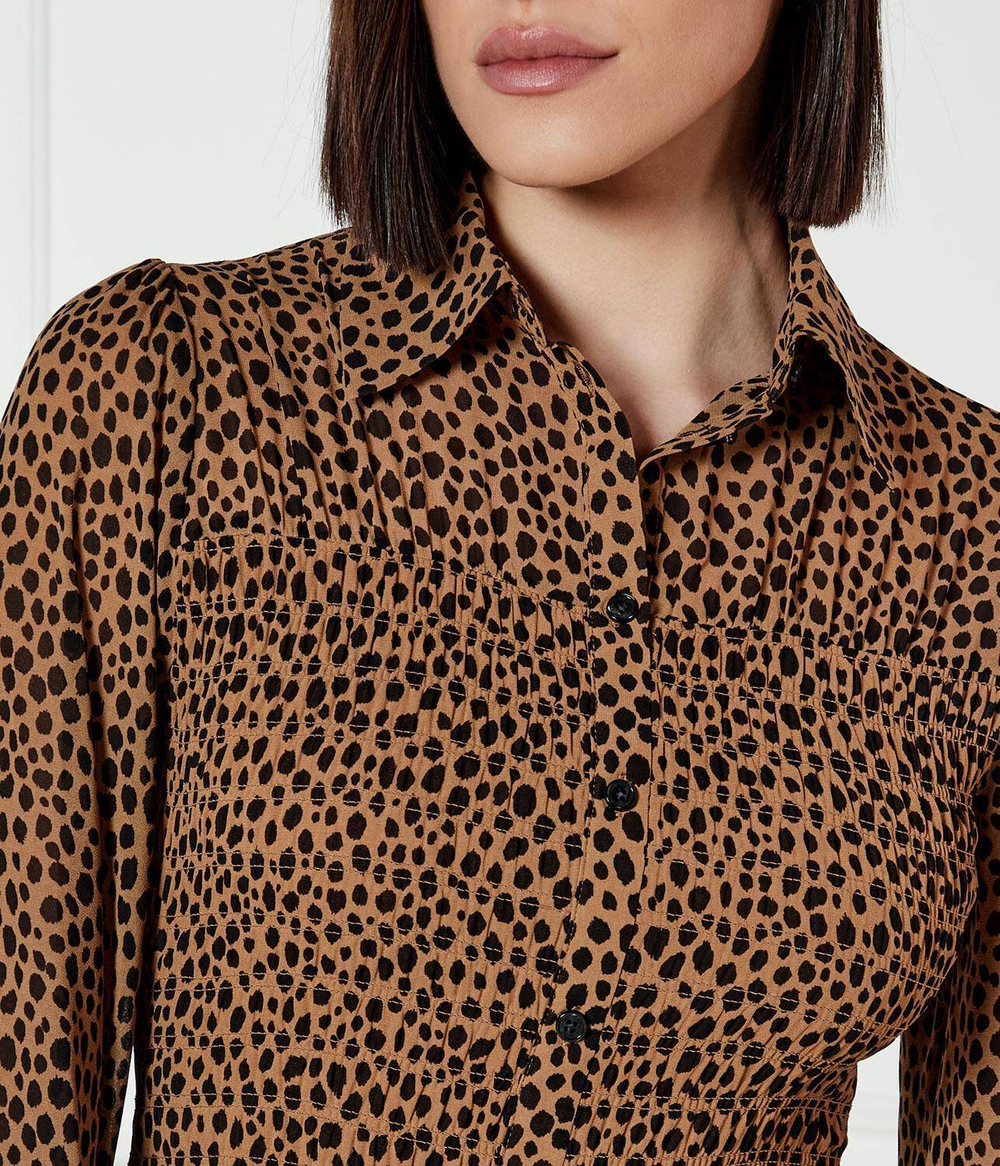 Платье Michael Kors - коричневый(MR582L7GRY)