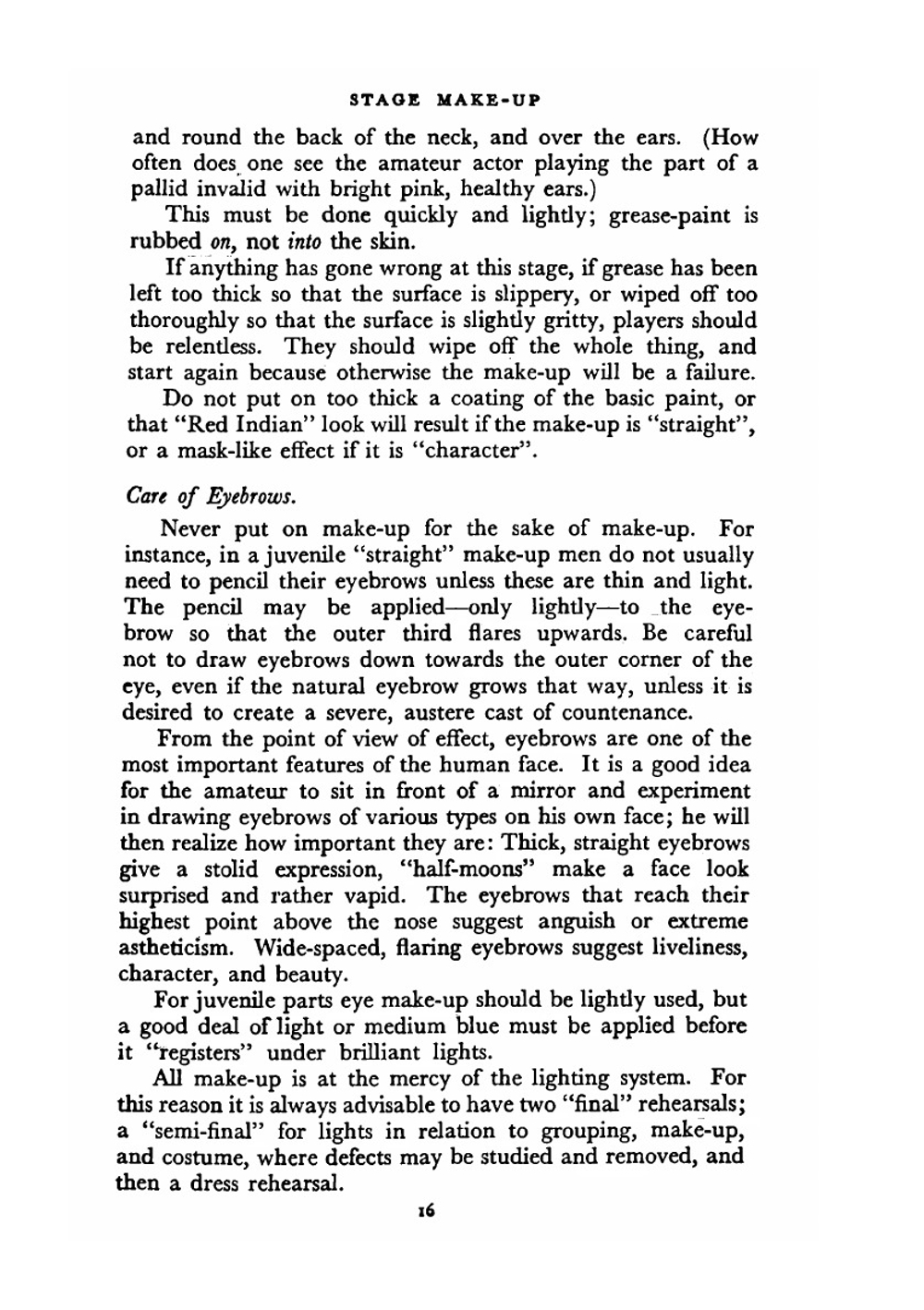 Stage make-up | Yoti Lane