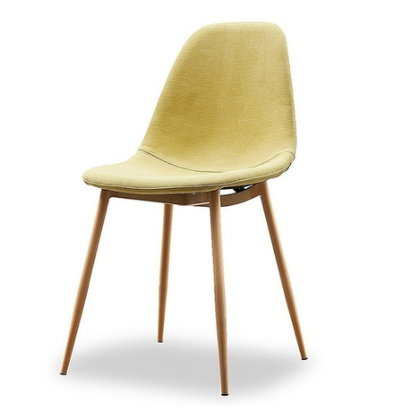 Стул DC350 желтый/дерево