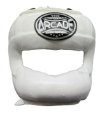 Шлем для бокса Arcade с бамперной защитой белый