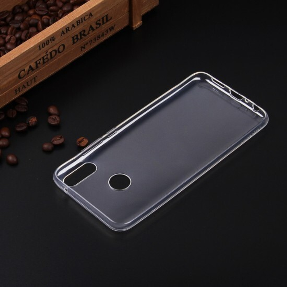 Силиконовый чехол для Huawei Y9 2019, 1 мм, 008291-1 Прозрачный