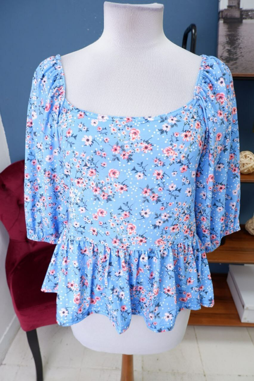 Блузка Peacocks летняя 44 размер