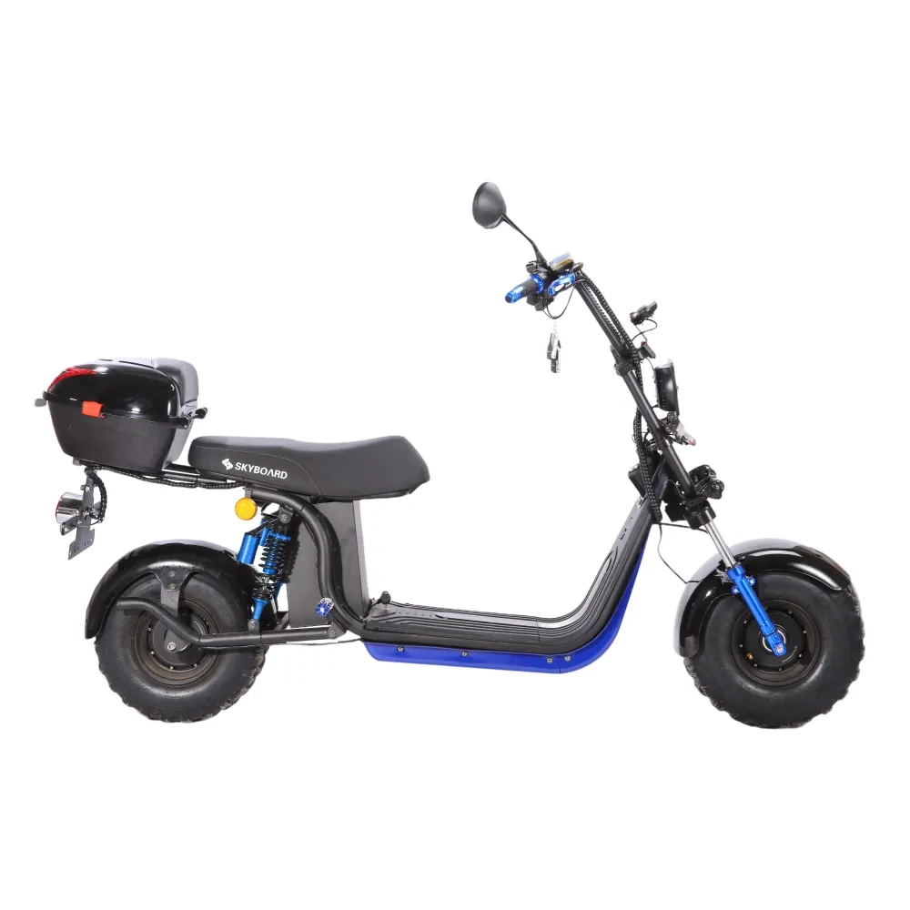 Электроскутер Skyboard Volga BR20 2WD 4000W CityCoco Черный