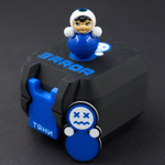 Бусина Error Неваляшка синий