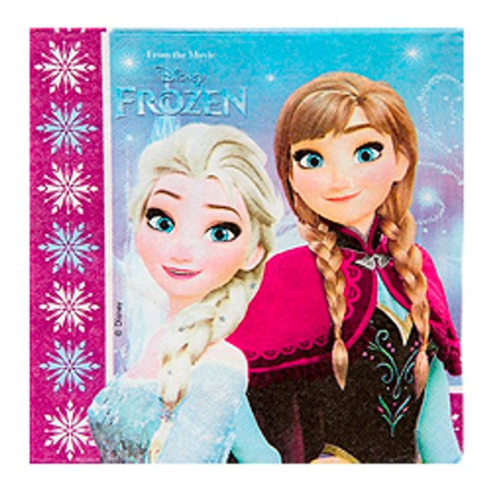 Салфетка-Frozen-Сев-сияние-33см-20шт