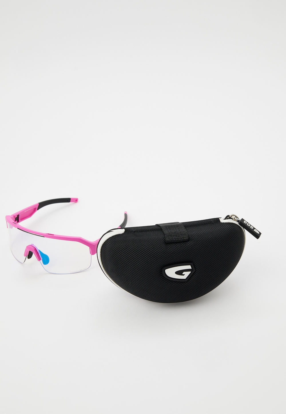 Спортивные очки GOG Thor C / Matt Neon Pink-Black / Photochromic Blue Lens