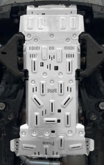 Защита днища 8мм для GWM Poer KingKong 2023+ Great Wall Motor защита картера кпп двигателя