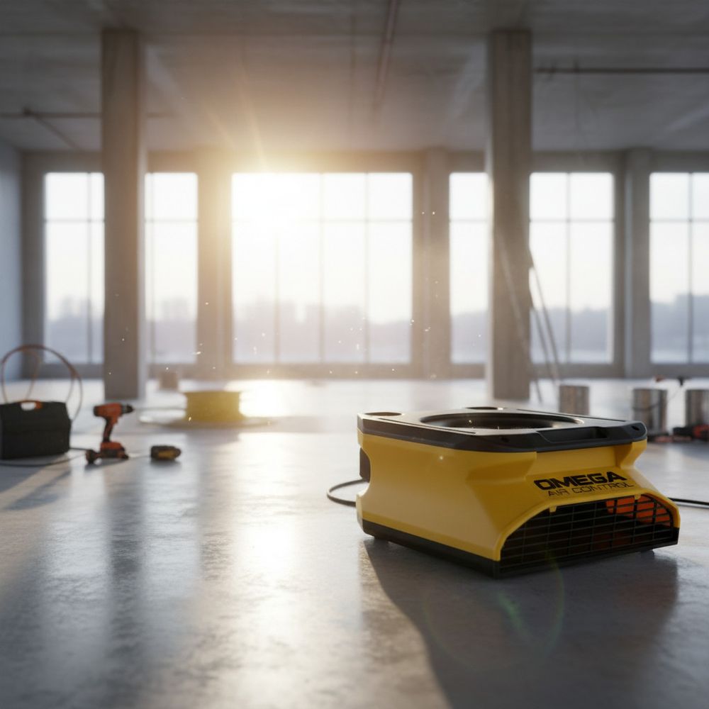 Вентилятор радиальный центробежный CDX 20 Omega Air Control - [для полов и стен / 1610 куб. в час]