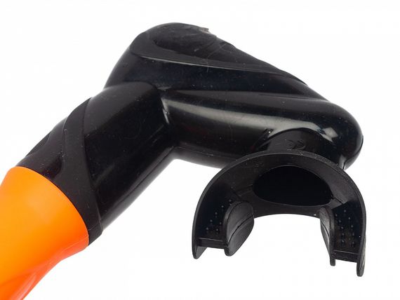 Трубка Sargan Агидель Сухая 2 Клапана оранжевая/черная