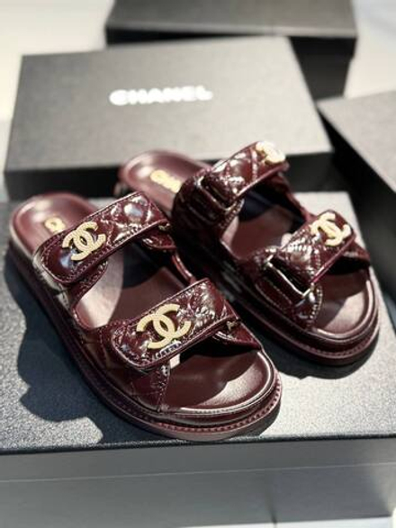 Шлепанцы CHANEL