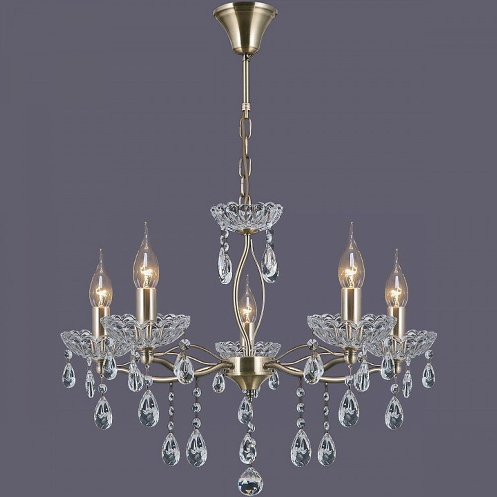 Подвесная люстра ILLUMICO  IL0265-5PSQ-39 AB