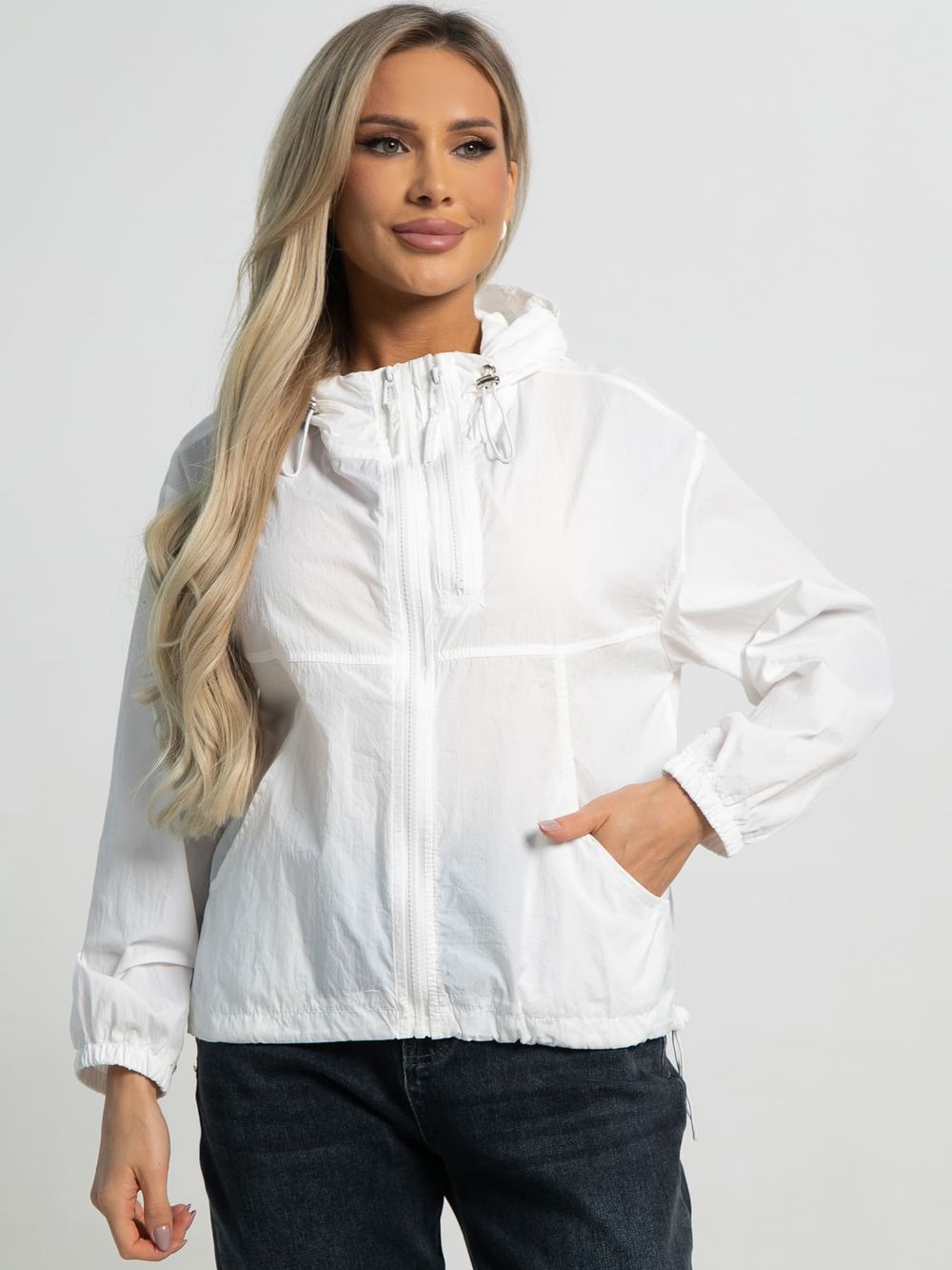Ветровка Эмбер (белая) Б15704-13М LT Collection