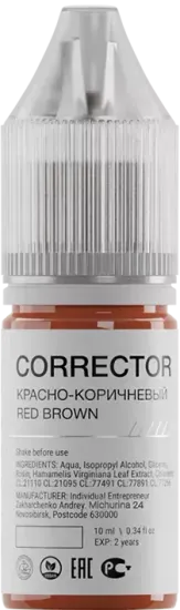 Корректор OXWE Красно-коричневый (RED BROWN)