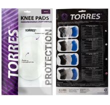 Наколенники спортивные TORRES Active, PRL112223XL-01, размер XL, пара, белый