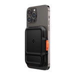 Пластиковый чехол-бумажник MagSafe с защёлкой Spigen Lock Fit (Mag Fit) Картхолдер из поликарбоната. Вмещает до шести карт