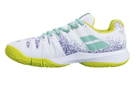 Женские кроссовки для Падел Babolat Sensa - white/spring bud