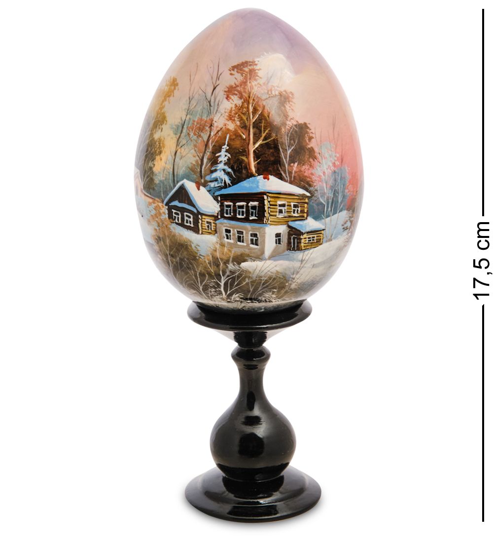 ШК-25/22-B Яйцо расписное «Зимний пейзаж»