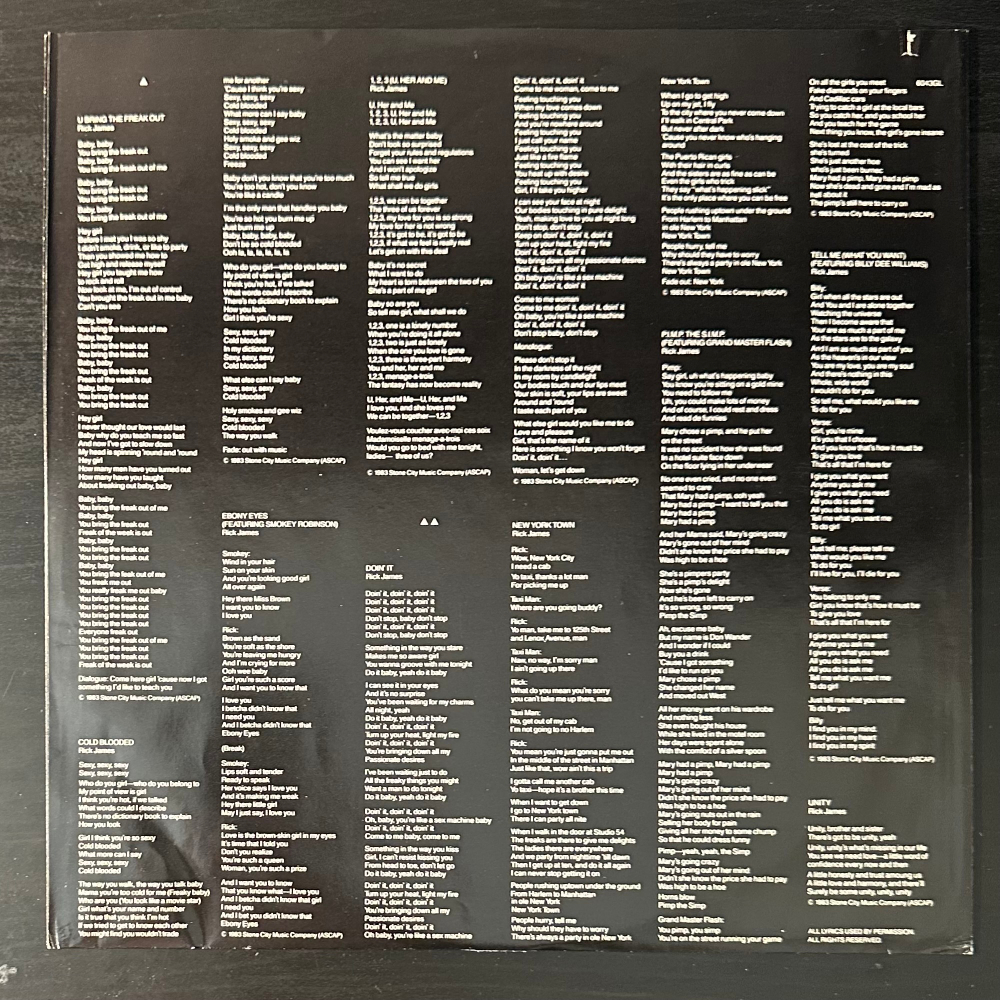 Rick James ‎– Cold Blooded (США 1983г.)