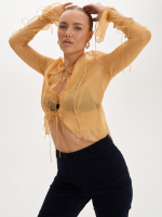 Блуза шифоновая