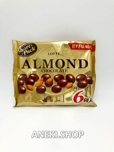 Миндаль в шоколаде семейная пачка 97 г LOTTE