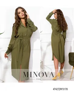 Платье 3178-хаки Minova