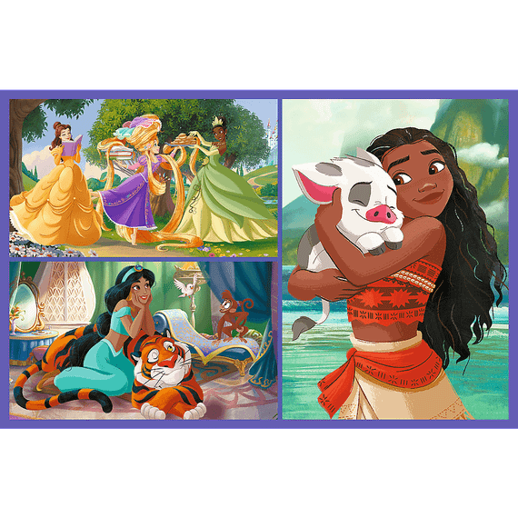 Pazl / Пазлы / Puzzles - "2x70" - Fairy tale days / Disney Princess