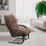 Кресло Glider Аспен шоколад (М/Ч 81) 1 уп (каркас венге, м/э коричневый Ultra Chokolate)